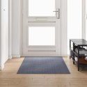 VidaXL Chodnik dywanowy Jasnoszary 100 x 250 cm tkanina