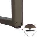 VidaXL Nogi do stołu barowego w kształcie litery U 2 szt. Naturalna stal 40x(110-111) cm Stal