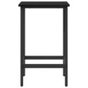 VidaXL Stołek barowy 2 szt. Czarny dąb 40 x 32 x 74 cm