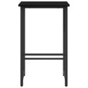 VidaXL Stołek barowy 2 szt. Czarny dąb 40 x 32 x 74 cm