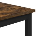 VidaXL Stołek barowy 2 szt. Dąb wędzony 40 x 32 x 74 cm