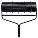 VidaXL Zielony wałek do trawnika z zaciskami aeratora Ø 30 x 90 cm