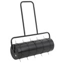 VidaXL Zielony wałek do trawnika z zaciskami aeratora Ø 30 x 90 cm
