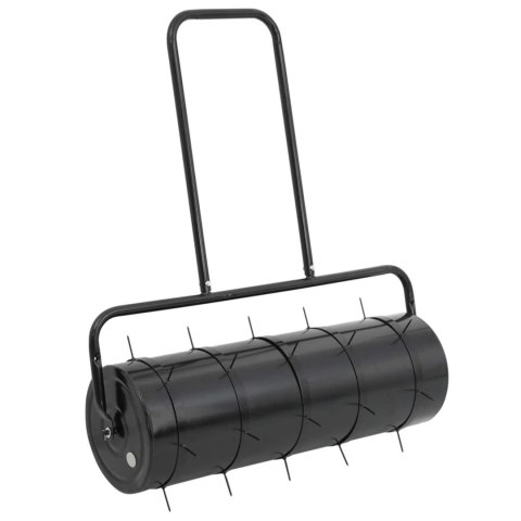 VidaXL Zielony wałek do trawnika z zaciskami aeratora Ø 30 x 90 cm
