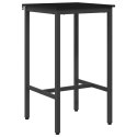 VidaXL Stół barowy 52 x 52 x 110 cm Drewno inżynieryjne Czarny dąb