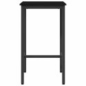 VidaXL Stół barowy 52 x 52 x 110 cm Drewno inżynieryjne Czarny dąb