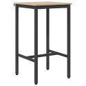 VidaXL Stół barowy 52 x 52 x 110 cm Drewno inżynieryjne dąb Sonoma