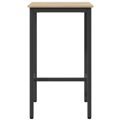 VidaXL Stół barowy 52 x 52 x 90 cm Drewno inżynieryjne dąb Sonoma