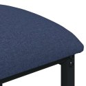 VidaXL Stołek barowy 2 szt. niebieski 40 x 32 x 74 cm