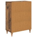 VidaXL Szafka z Szufladami Stare drewno 66 x 34,5 x 90 cm