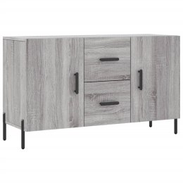 VidaXL Komoda, szary dąb sonoma, 100x36x60 cm, materiał drewnopochodny