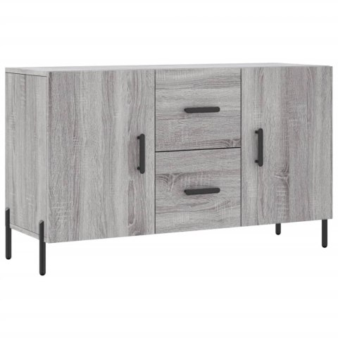 VidaXL Komoda, szary dąb sonoma, 100x36x60 cm, materiał drewnopochodny