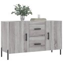 VidaXL Komoda, szary dąb sonoma, 100x36x60 cm, materiał drewnopochodny
