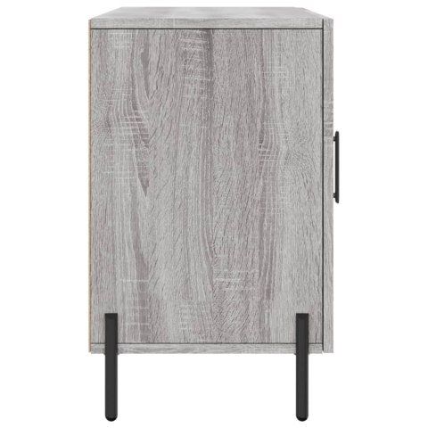 VidaXL Komoda, szary dąb sonoma, 100x36x60 cm, materiał drewnopochodny