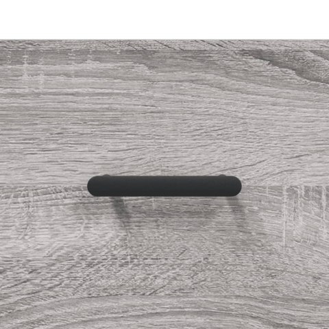 VidaXL Komoda, szary dąb sonoma, 100x36x60 cm, materiał drewnopochodny