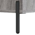 VidaXL Komoda, szary dąb sonoma, 100x36x60 cm, materiał drewnopochodny