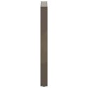 VidaXL Nogi do stołu barowego w kształcie litery U 2 szt. Naturalna stal 40x(90-91) cm Stal