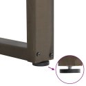VidaXL Nogi do stołu barowego w kształcie litery U 2 szt. Naturalna stal 40x(90-91) cm Stal