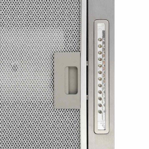 VidaXL Okap kuchenny z dotykowym wyświetlaczem LCD i LED, 756 m³/h
