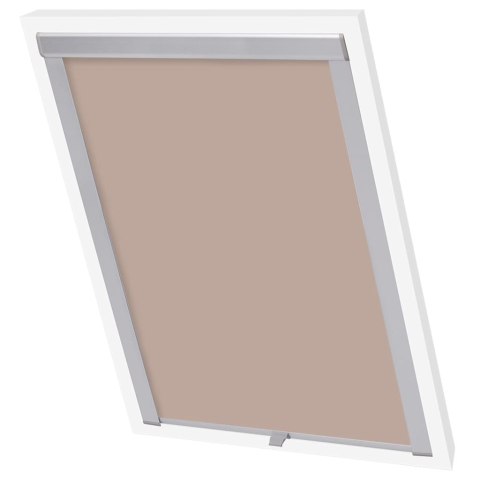 VidaXL Roleta zaciemniająca, beżowa, S08/608, GGL i GGU