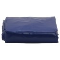 VidaXL Plandeka, niebieska, 1x2,5 m, 650 g/m²