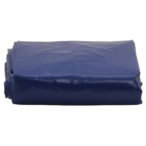 VidaXL Plandeka, niebieska, 1x2,5 m, 650 g/m²