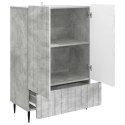 VidaXL Bufet Betonowy szary 66 x 34,5 x 97 cm Drewno inżynieryjne