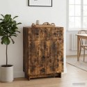 VidaXL Bufet Dąb wędzony 66 x 34,5 x 90 cm Drewno inżynieryjne