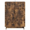 VidaXL Bufet Dąb wędzony 66 x 34,5 x 90 cm Drewno inżynieryjne