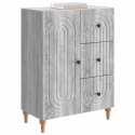VidaXL Bufet Szary Sonoma 66 x 34,5 x 90 cm Drewno inżynieryjne