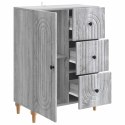 VidaXL Bufet Szary Sonoma 66 x 34,5 x 90 cm Drewno inżynieryjne