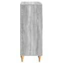 VidaXL Bufet Szary Sonoma 66 x 34,5 x 90 cm Drewno inżynieryjne