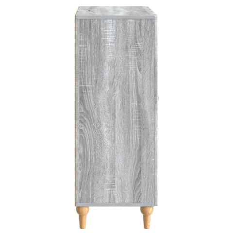 VidaXL Bufet Szary Sonoma 66 x 34,5 x 90 cm Drewno inżynieryjne
