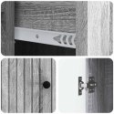 VidaXL Bufet Szary Sonoma 66 x 34,5 x 90 cm Drewno inżynieryjne