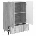 VidaXL Bufet Szary Sonoma 66 x 34,5 x 97 cm Drewno inżynieryjne