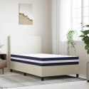 VidaXL Materac kieszeniowy, średnia twardość, 100x200 cm