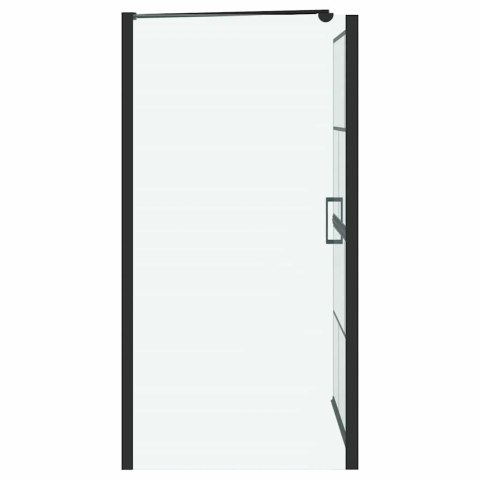 VidaXL Ścianka prysznicowa do kąpieli 80 x 68 x 128 cm szkło hartowane