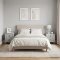 VidaXL Szafka Nocna 2 szt. Betonowy szary 43 x 34,5 x 48 cm