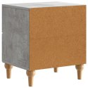 VidaXL Szafka Nocna 2 szt. Betonowy szary 43 x 34,5 x 48 cm