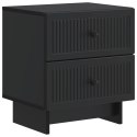 VidaXL Szafka Nocna Czarny 43 x 34,5 x 47,5 cm Drewno inżynieryjne