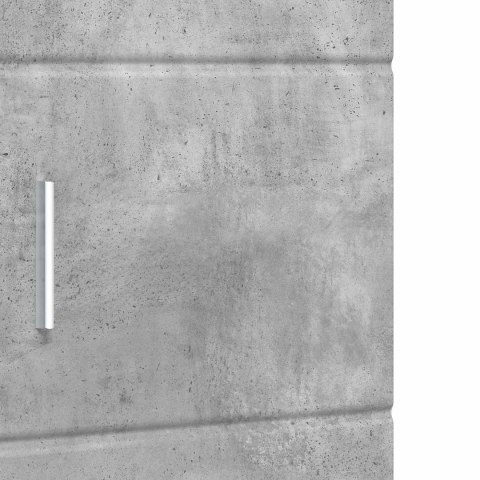 VidaXL Zestaw Szafek Łazienkowych TULUM Betonowy szary