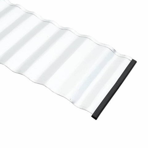 Vidaxl Krawędź Trawnikowa Srebrny 1000 x 20 x 0,03 cm