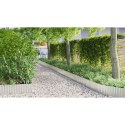 Vidaxl Krawędź Trawnikowa Srebrny 1000 x 25 x 0,03 cm