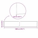 Vidaxl Krawędź Trawnikowa Srebrny 1000 x 25 x 0,03 cm
