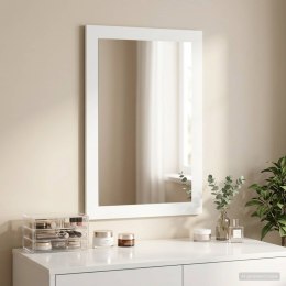 Vidaxl Lustro FAUSKE Biały 43 x 3,5 x 77 cm Prostokątny