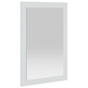 Vidaxl Lustro FAUSKE Biały 43 x 3,5 x 77 cm Prostokątny
