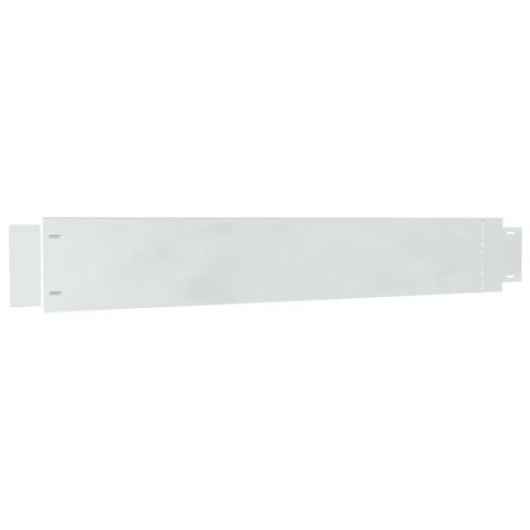 Vidaxl Płot trawnika Kolor galwanizowany 100 x 14 x 0,07 cm