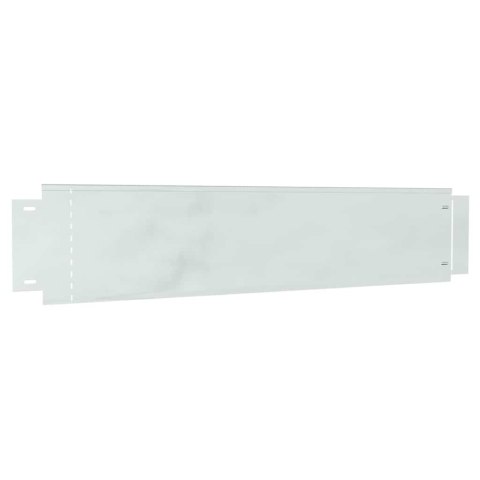 Vidaxl Płot trawnika Kolor galwanizowany 100 x 20 x 0.07 cm
