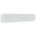 Vidaxl Płot trawnika Kolor galwanizowany 100 x 20 x 0.07 cm