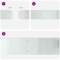 Vidaxl Płot trawnika Kolor galwanizowany 100 x 20 x 0.07 cm
